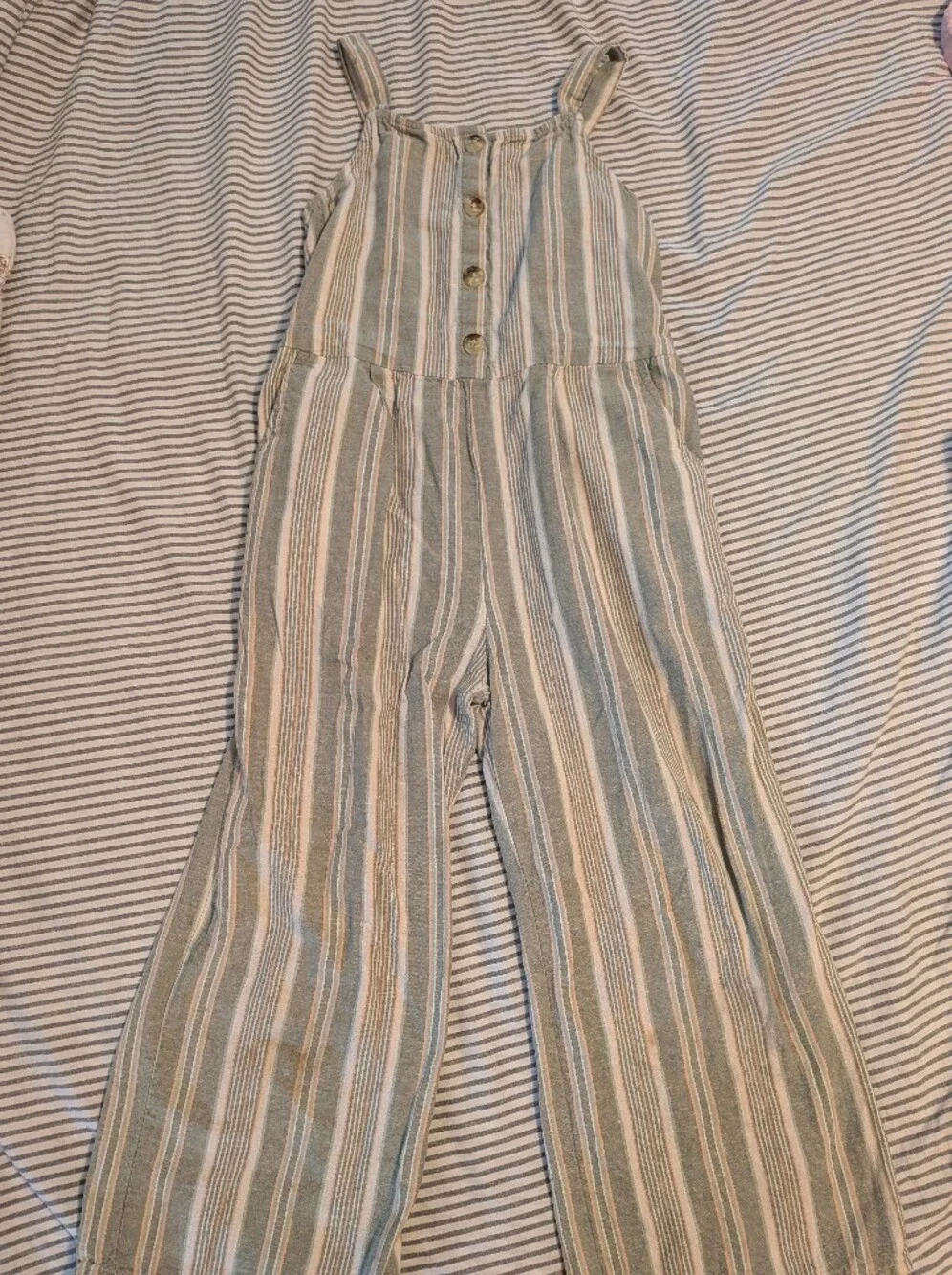 Cotton Boat Neck Shirt And Romper